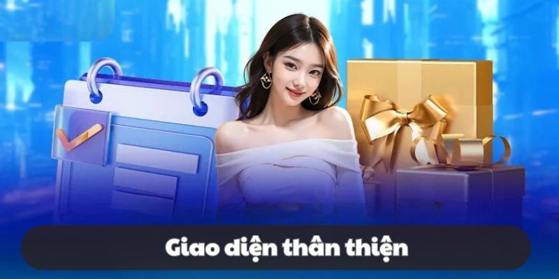 Sân chơi sở hữu giao diện ấn tượng, đầy bắt mắt